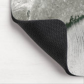 雪と雲の通り マウスパッド (コーナー)