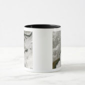 雪と雲の通り マグカップ (中央)