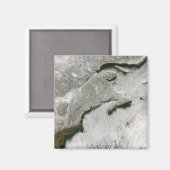 雪と雲の通り マグネット (正面/裏面)