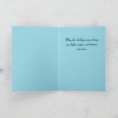 雪と魔法クリスマスカード シーズンカード (内部)