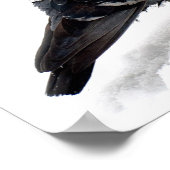 雪と鳩 ポスター (角)