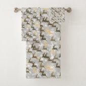 雪と鹿 バスタオルセット (インサイチュ)