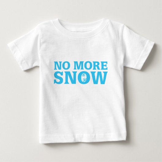 雪なし ベビーTシャツ (正面)