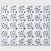 「雪にしろ」クリスマス・ホリデー ラッピングペーパー (フラット)