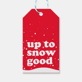 雪にアップ良い – かわいいクリスマスギフトラベル ギフトタグ