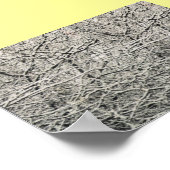 雪にキスされる ポスター (角)