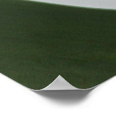 雪にピンクのチューリップ ポスター (角)