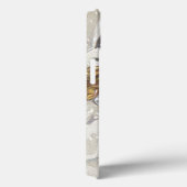 雪に人形をビクトリアン持つヴィンテージクリスマスガール Case-Mate iPhoneケース (裏面 / 右)