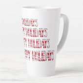 雪に対するHH カフェラテマグ (右アングル)