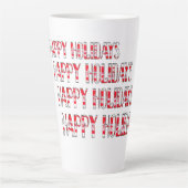 雪に対するHH カフェラテマグ (正面)