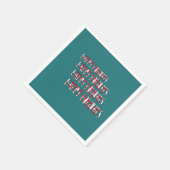 雪に対するHH スタンダードカクテルナプキン (角)