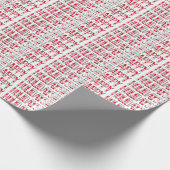 雪に対するHH ラッピングペーパー (角)