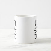 雪に耐える コーヒーマグカップ (中央)