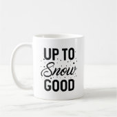 雪に耐える コーヒーマグカップ (左)