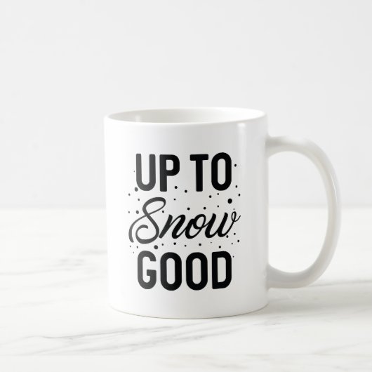 雪に耐える コーヒーマグカップ (右)