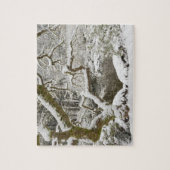 雪に覆われたイロハモミジ ジグソーパズル (縦)
