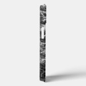 雪に覆われたカエデの木の線画 Case-Mate iPhoneケース (裏面 / 右)