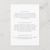 雪に覆われたゲレンデ愛するカップル エンクロージャーカード (裏面)