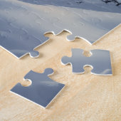 雪に覆われたコテージバイザクリーク ジグソーパズル (側面)