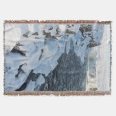 雪に覆われたゴザフォス スローブランケット (正面)