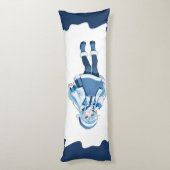 雪に覆われたドリームアニメ ボディピロー (裏面 (縦))