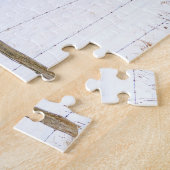 雪に覆われた冬のシーンの赤いバーンズ家族のおもしろい時間 ジグソーパズル (側面)