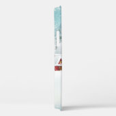 雪に覆われた家のある村の冬景色 Case-Mate iPhoneケース (裏面 / 右)