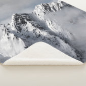 雪に覆われた山々 シェルパブランケット (3/4)