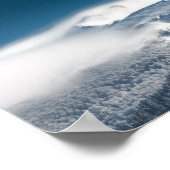 雪に覆われた山スネジニク，スロベニア ポスター (角)