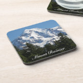 雪に覆われた山レイニアーランドスケープ コースター (左側)