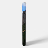 雪に覆われた山間の谷の自然の風景 Case-Mate iPhoneケース (裏面 / 左)