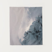 雪に覆われた山 タペストリー (正面)