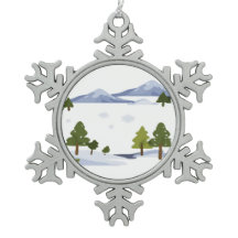 雪に覆われた木々の冬のワンダーランドの風景