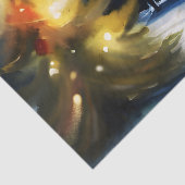 雪に覆われた木々の冬絵を描の風景 薄葉紙 (詳細)