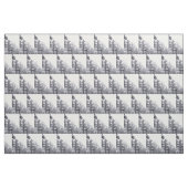 雪に覆われた木々冬の写真生地 ファブリック (ファットクウォーター)