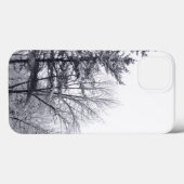 雪に覆われた木々: 縦構図 Case-Mate iPhoneケース (裏面 (横))