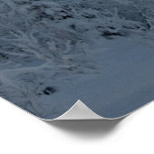 雪に覆われた木 ポスター (角)