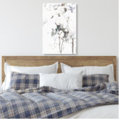 雪に覆われた松のサプリング(Pekka Halonen) キャンバスプリント (インサイチュ (寝室))