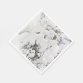 雪に覆われた松のサプリング(Pekka Halonen) スタンダードランチョンナプキン (角)