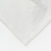 雪に覆われた松のサプリング(Pekka Halonen) フリースブランケット (角)