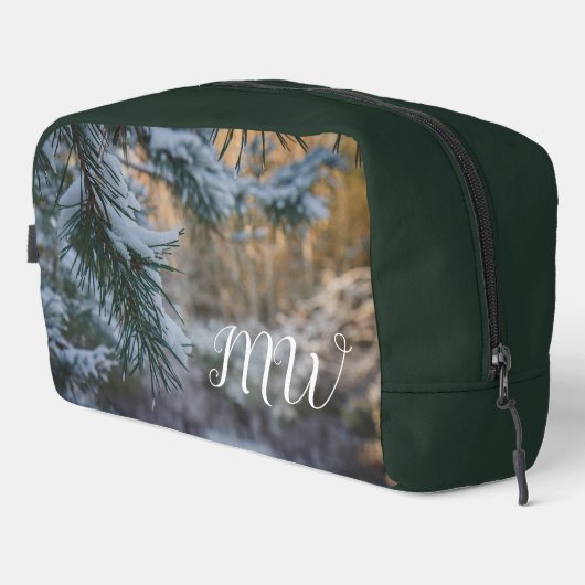 雪に覆われた松 ドップキット (右コーナー)