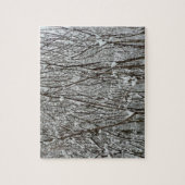 雪に覆われた枝の冬 ジグソーパズル (縦)