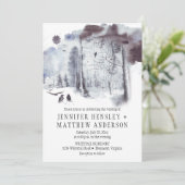 雪に覆われた森のレ結婚イブン| 招待状 (スタンド正面)