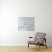 雪に覆われた森の冬のワンダーランド タペストリー (インサイチュ(横))