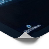 雪に覆われた狼 ポスター (角)