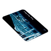 雪に覆われた狼 マグネット (右側)