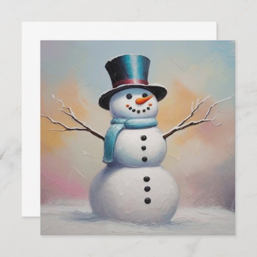 雪に覆われた白昼夢 (正面/裏面)