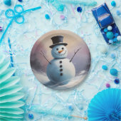 雪に覆われた白昼夢 ペーパープレート (パーティー)