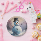 雪に覆われた白昼夢 ペーパープレート (パーティー)