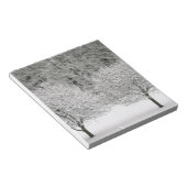 雪に覆われた風景 ノートパッド (アングル)